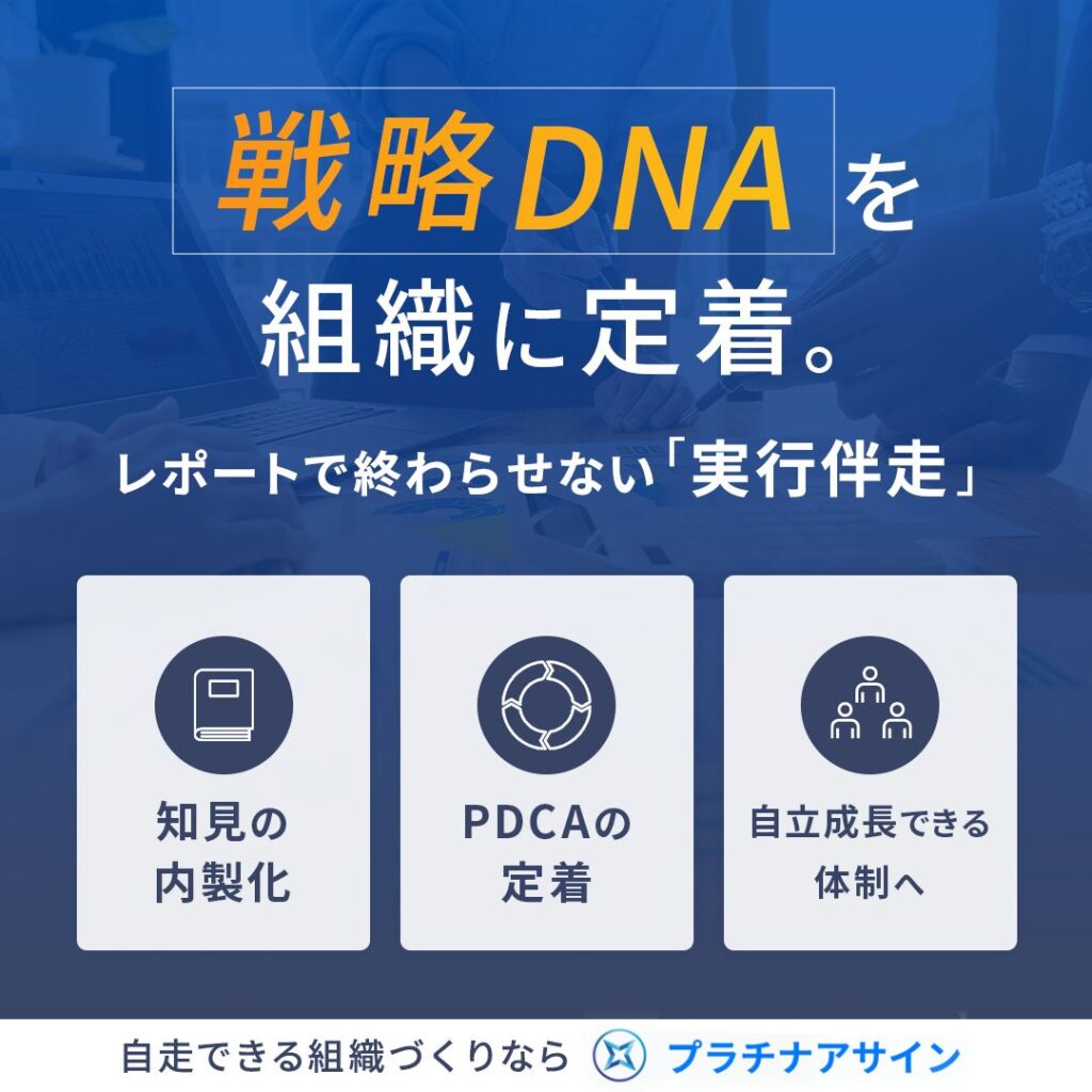 経営コンサルティングサービス Meta広告バナー