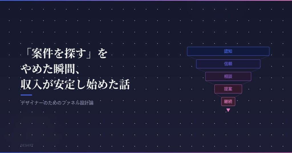 DESHIFT note 見出し画像シリーズ