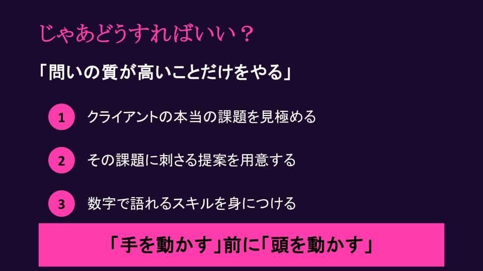 講座スライド「デザイナーのためのマーケティング入門」