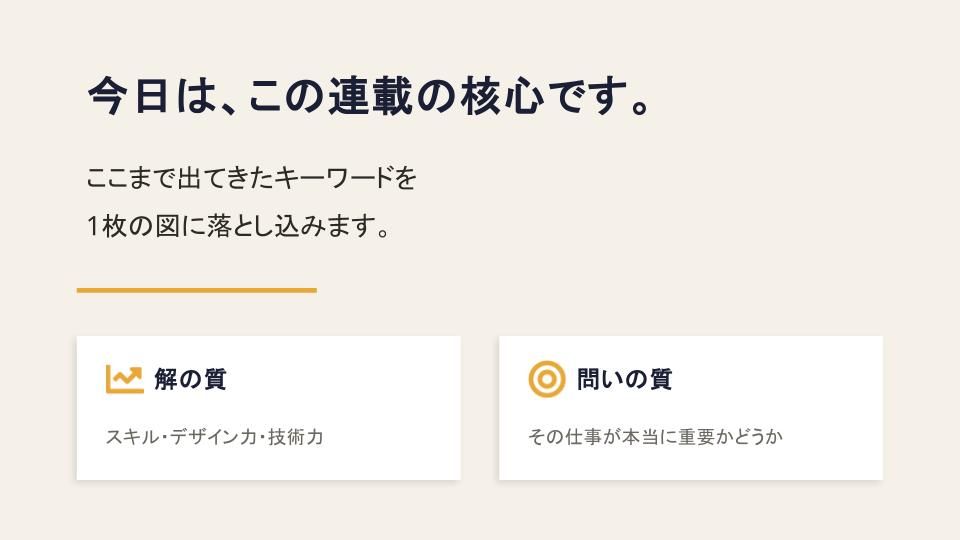 講座スライド「デザイナーのためのマーケティング入門」